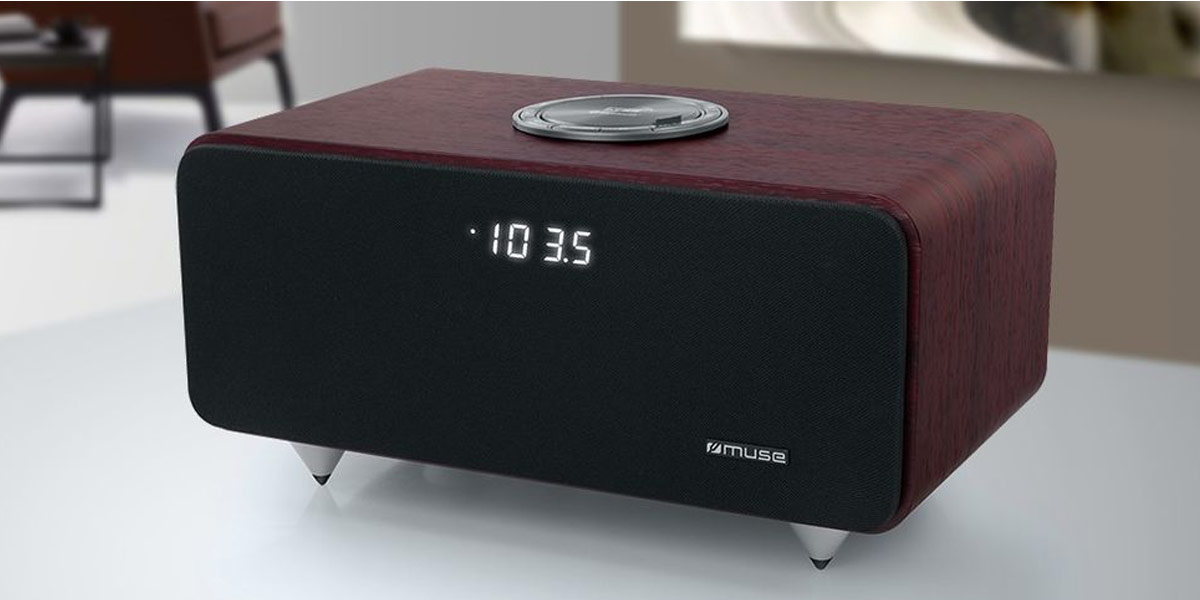 Muse M 620 DWT Marron Enceintes Bluetooth Sur EasyLounge