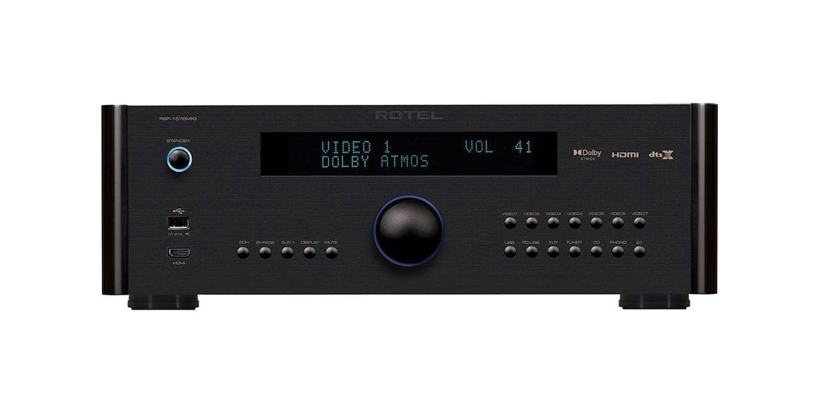 Rotel Rsp Mkii Noir Amplis Home Cin Ma Sur Easylounge