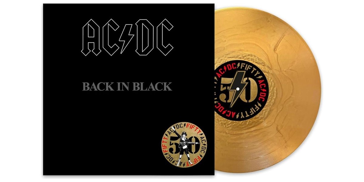 Columbia Records AC/DC - Back in Black Édition limitée 