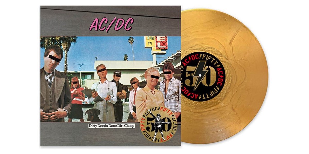 Columbia Records AC/DC - Dirty Deeds Done Dirt Cheap Édition limit
