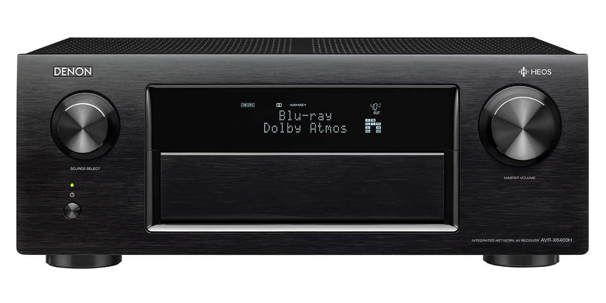 Denon AVRX6400H Noir Amplis homecinéma sur EasyLounge