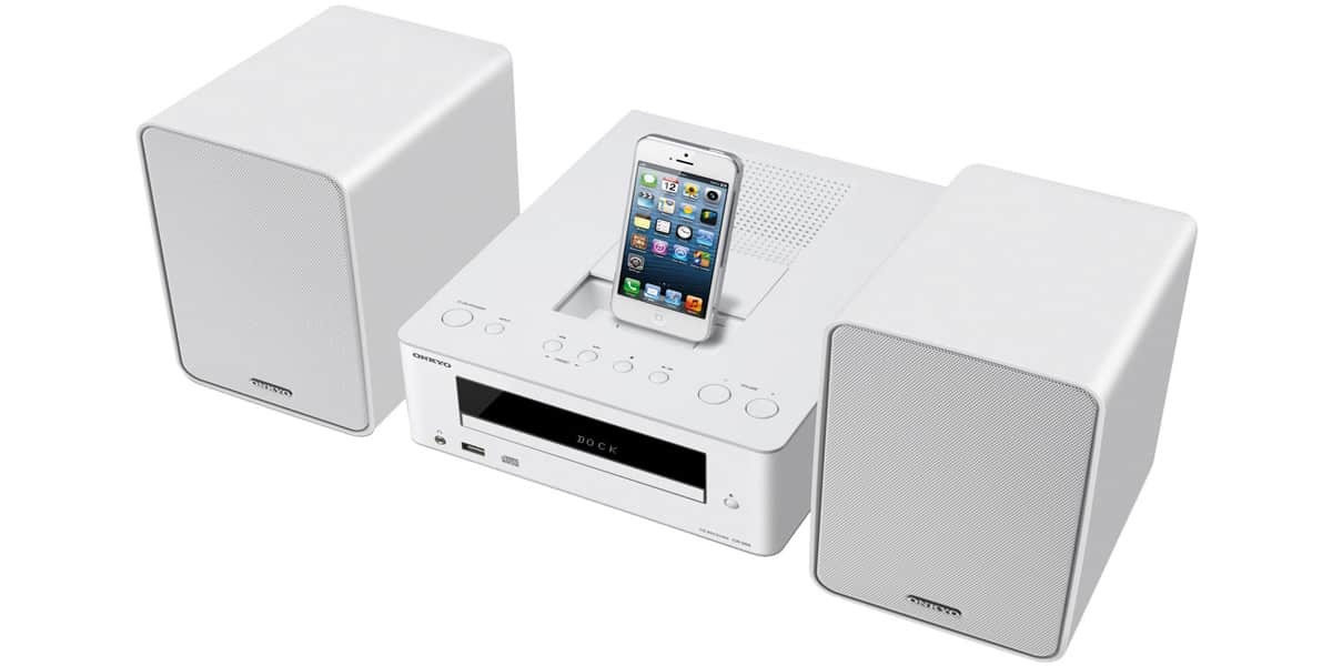 Onkyo CS-255 Blanc | Mini-chaînes Hi-Fi Sur EasyLounge