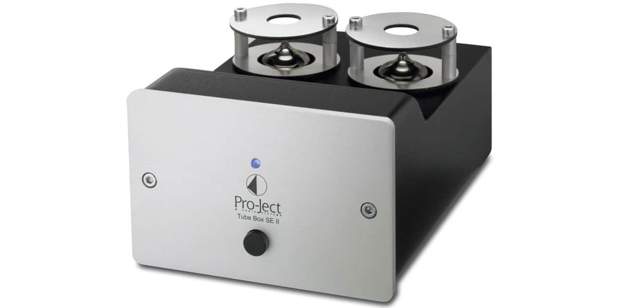 Pro-ject Tube Box SE II Argent