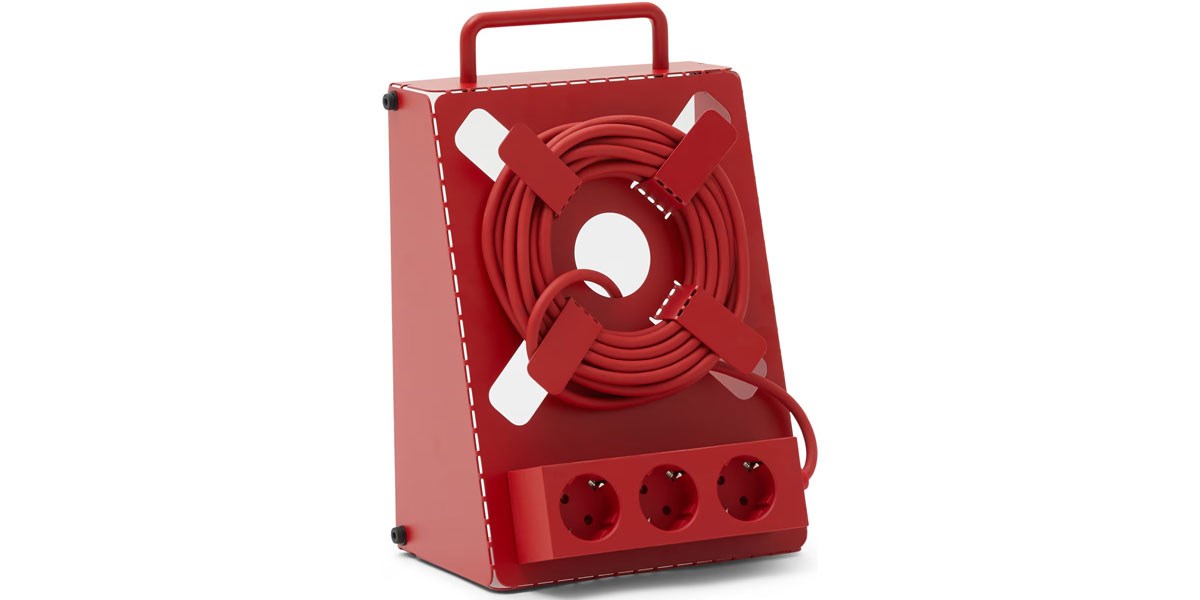 Pedestal Cable Stand Rouge
