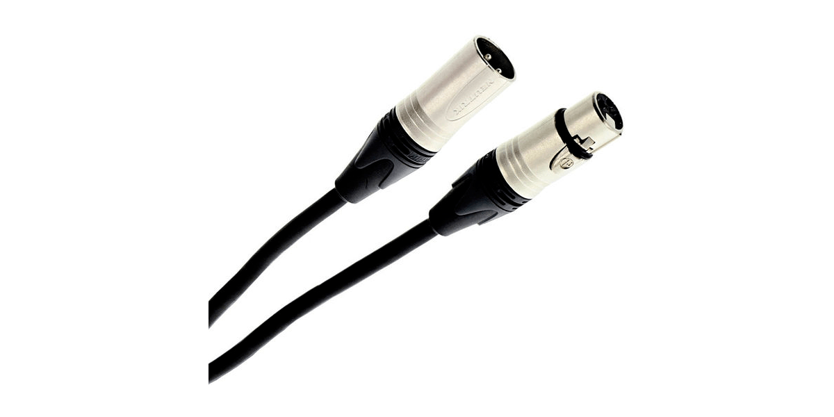 Plugger Cable XLR Mâle / XLR Femelle (3 m)
