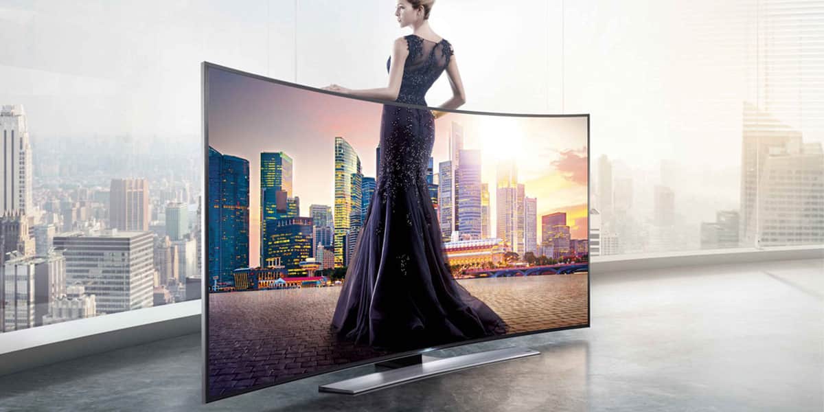 SAMSUNG - TV LED 4K incurvé 3D 198 cm UE78HU8500 (incurvé)