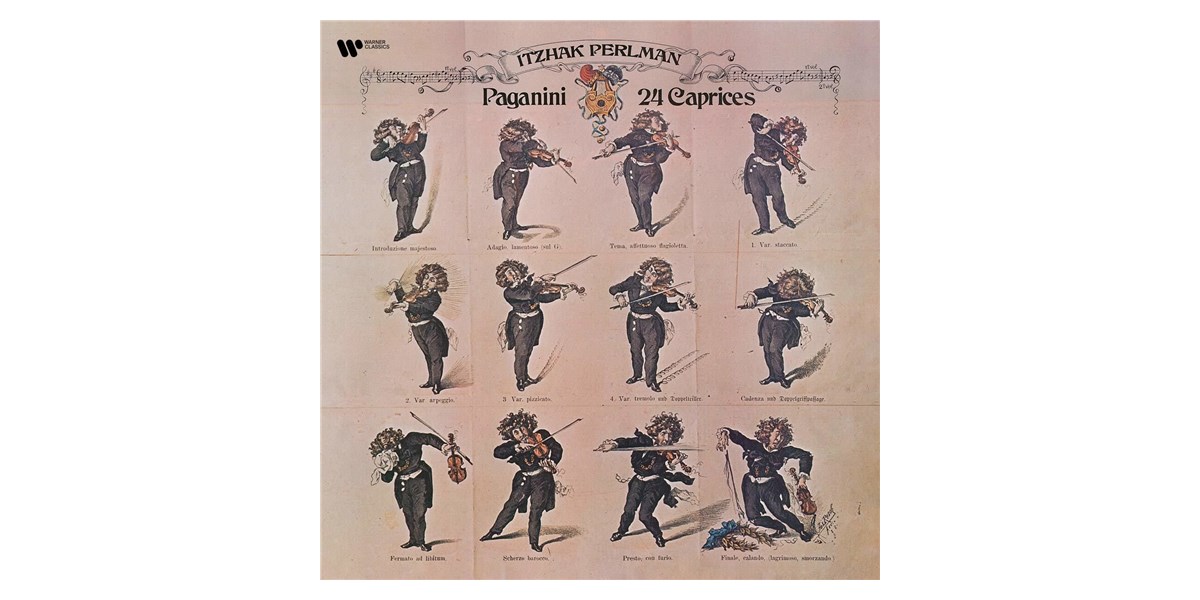 Warner Music Itzhak Perlman - Paganini : 24 Caprices