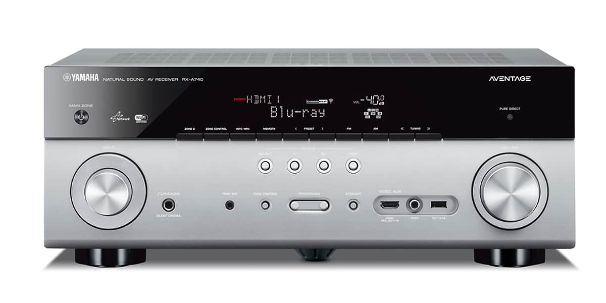 Yamaha RXA740 Titane Amplis homecinéma sur EasyLounge